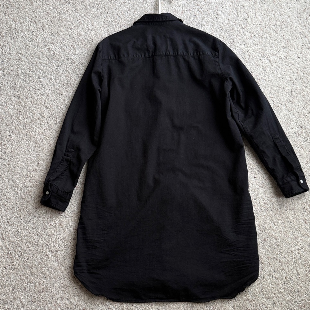FRANK & EILEEN Mary Shirtdress Black Famous Denim - Picture 6 of 15
